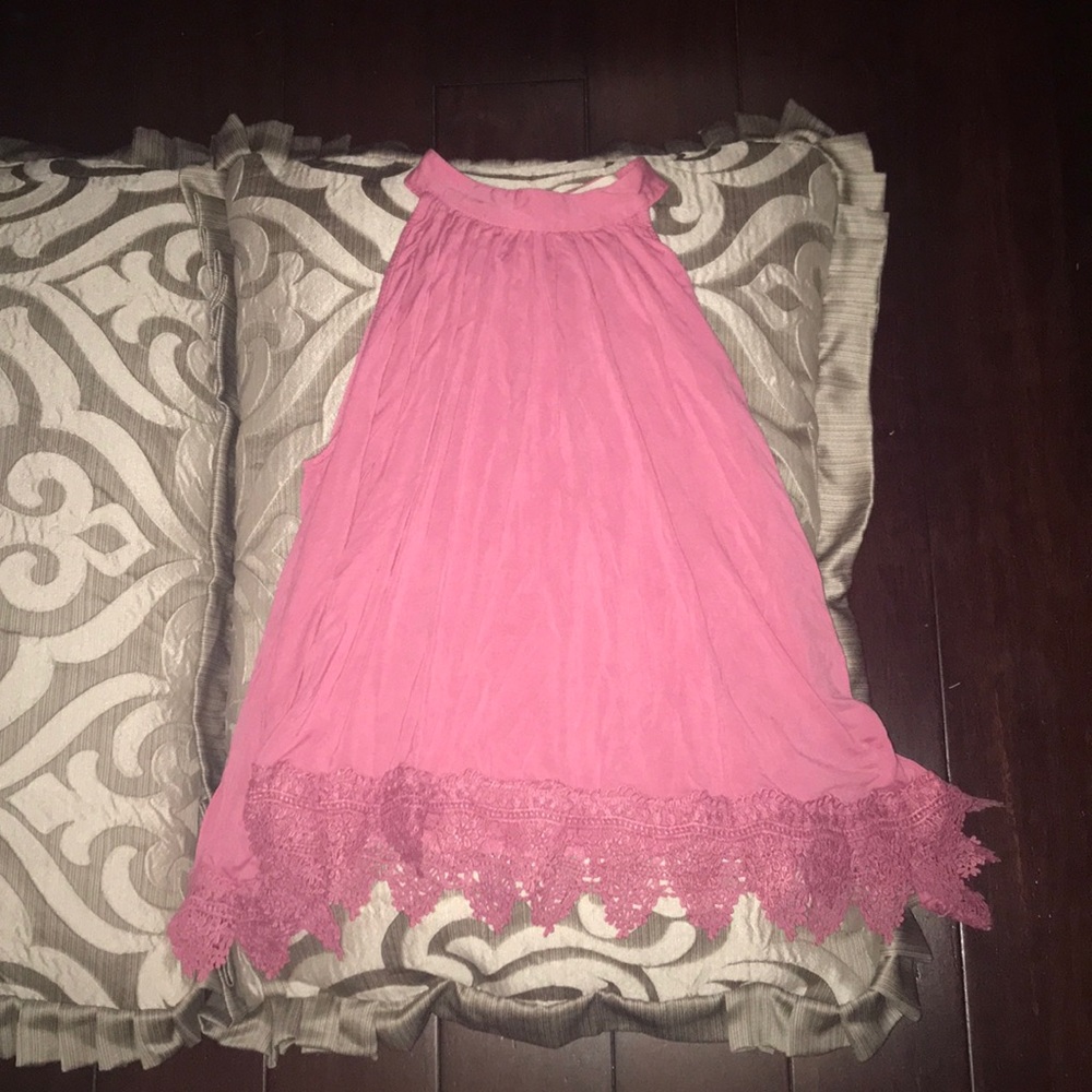 Pink blouse